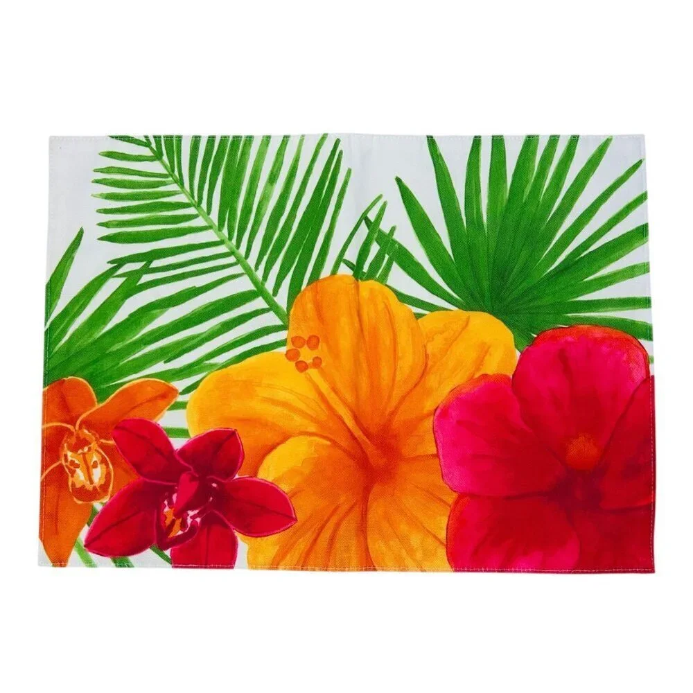 Sonoma Outdoors Tropical Hawaiian Placemats 5 Party Outdoors Picnic